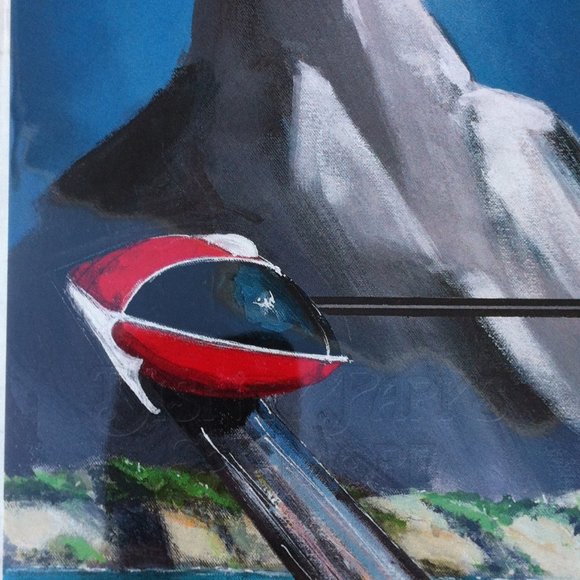 Disney Parks WonderGround Postcard Submarine Matterhorn Monorail Collage Murphy - Picture 3 of 4